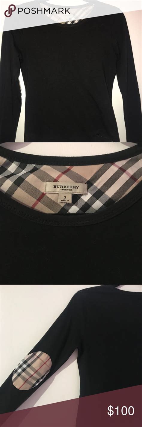 burberry long sleeve shoulder patch|Burberry store online.